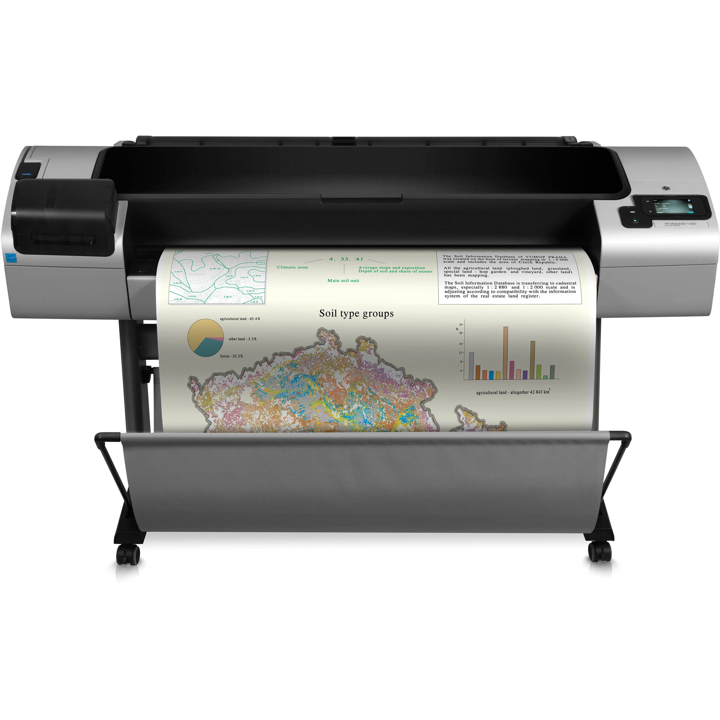 binding scheidsrechter jukbeen HP DesignJet T1300 44-in 2 Roll Color Inkjet Wide Format Printer – ABD  Office Solutions, Inc.