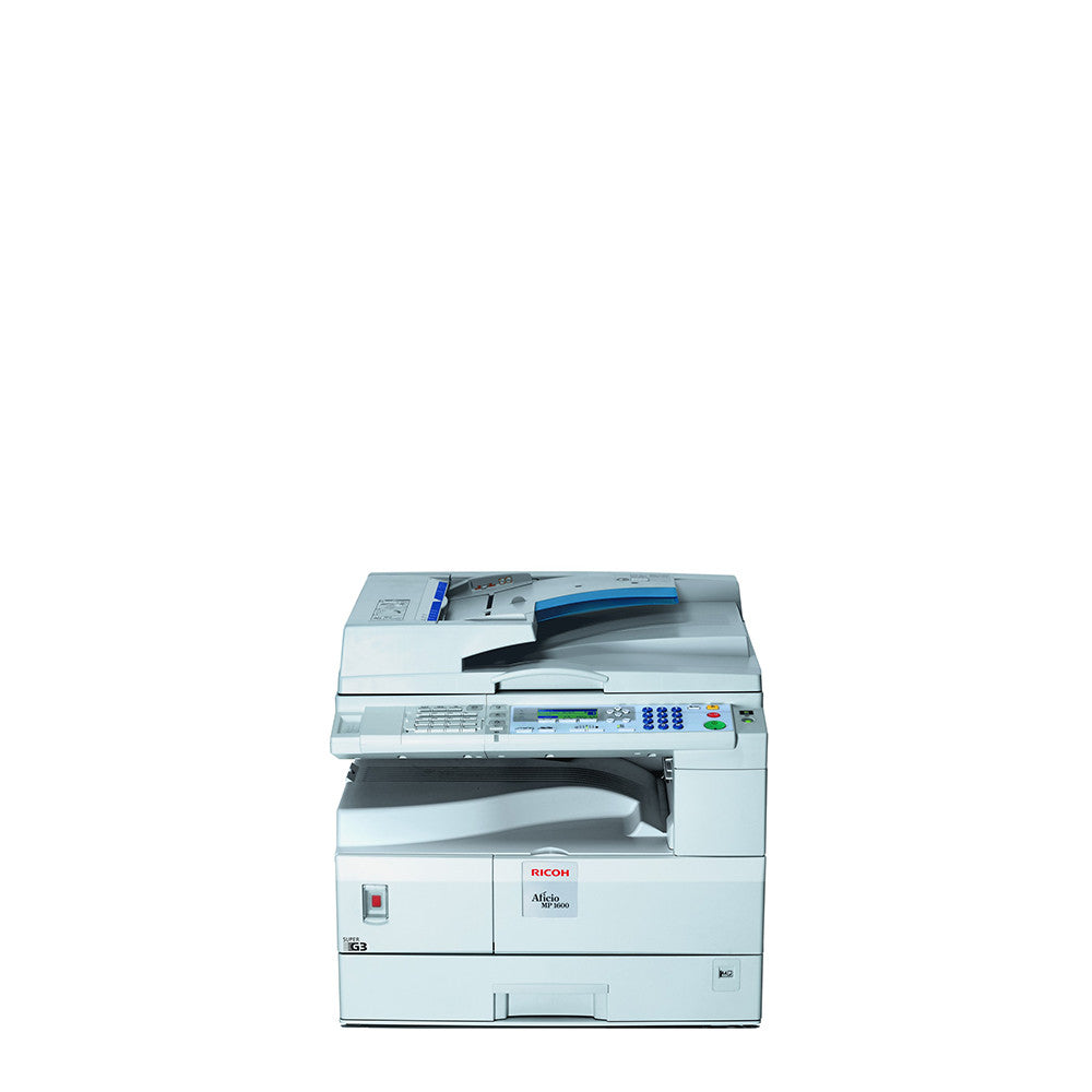 Мфу ricoh aficio mp 1600 подключить к компьютеру