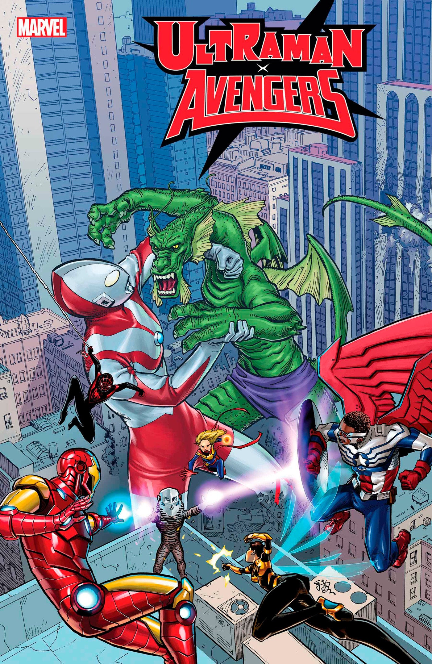 ULTRAMAN X THE AVENGERS #1 E.J. SU VARIANT CB (08/14/2024)