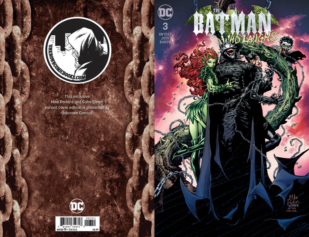 BATMAN WHO LAUGHS #3 (OF 6) UNKNOWN COMIC BOOKS EXCLUSIVE PERKINS 2/13 -  Unknown Comic Books - DC COMICS