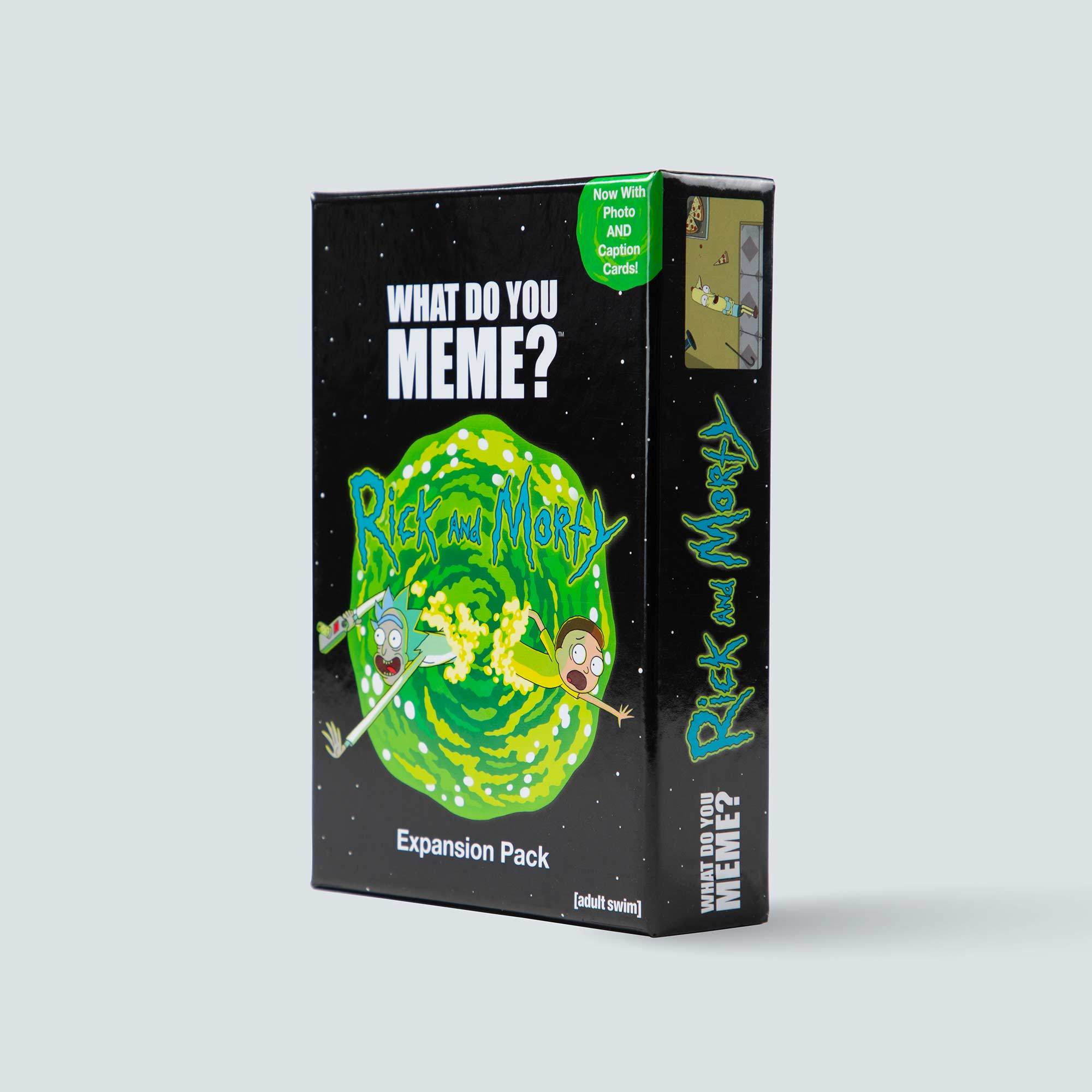 Rick & Morty Expansion Pack for What Do You Meme™ - Adult Party Game