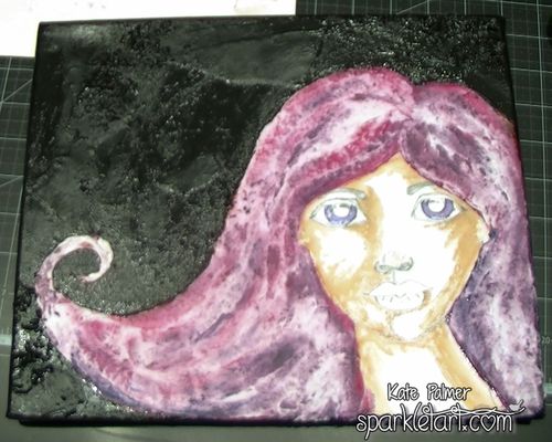 Mixed Media Hair-6