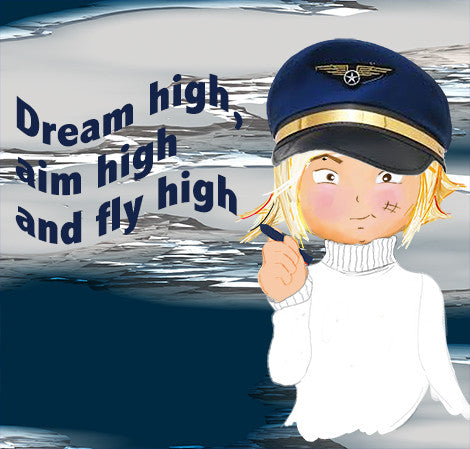 DREAM HIGH FLY HIGH -Pop Art Prints for Sale with Inspirational quotes