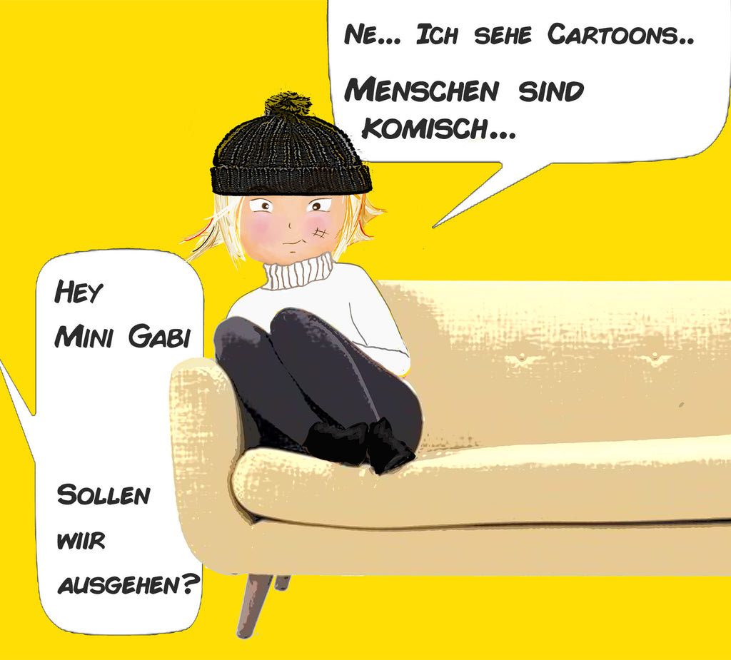  Comics und urbsn Comic-Kunst von Mini Gabi