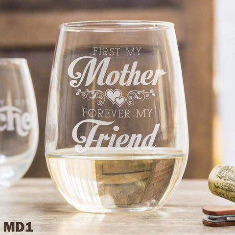 DIY Etched Wine Glasses • The Pinning Mama