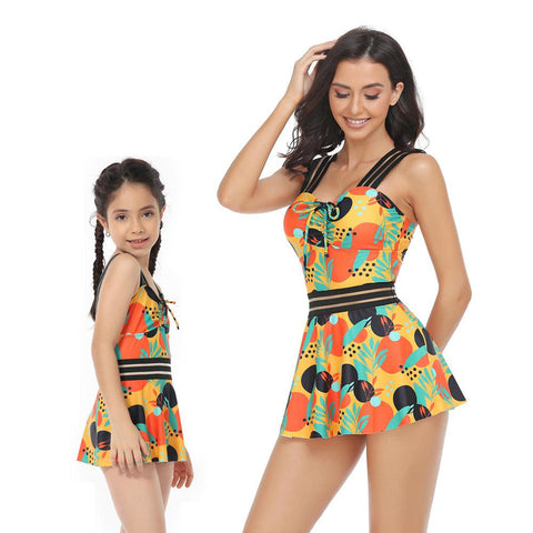 Matching Unicorn Print One Piece Swimsuit – dresslikemommy.com