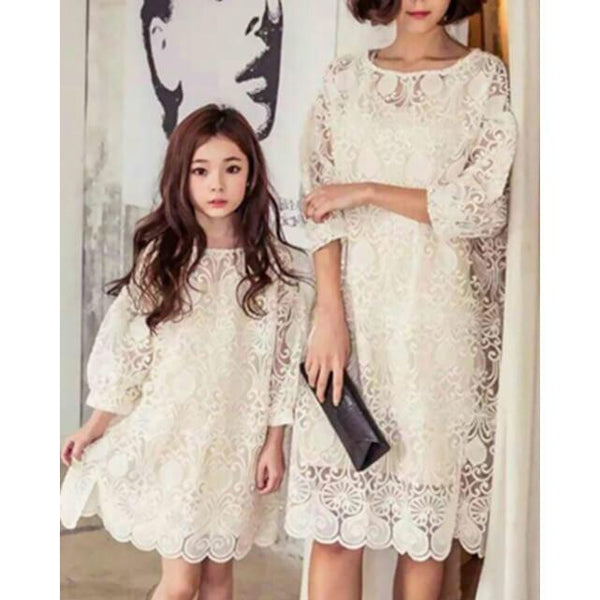 Matching Mother Daughter Lace Dress 4870