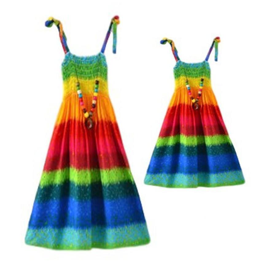 mother and daughter beach dresses