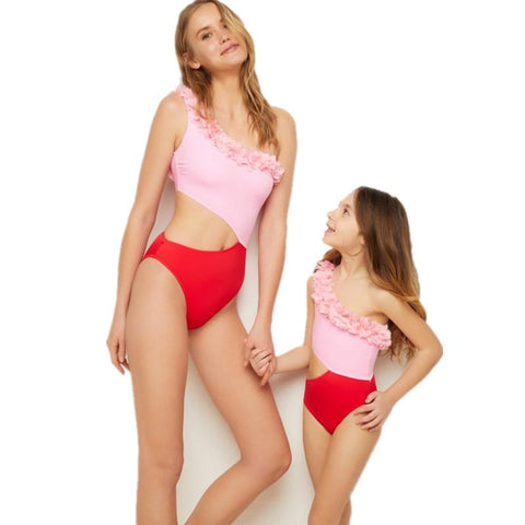 matching mum and daughter swimwear