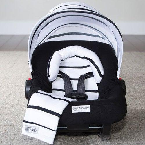 Jersey Stretch Whole Caboodle Carseat Canopy 5 piece Set Baby Infant Car Seat 