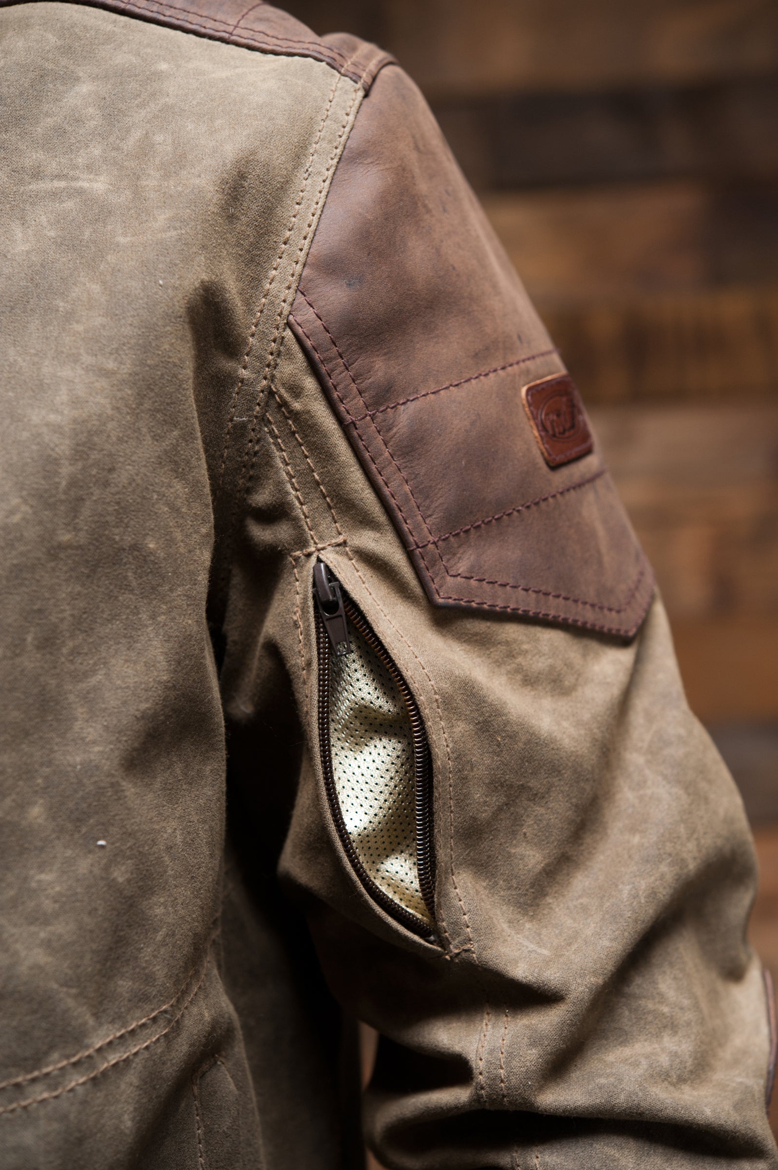 roland sands waxed cotton jacket