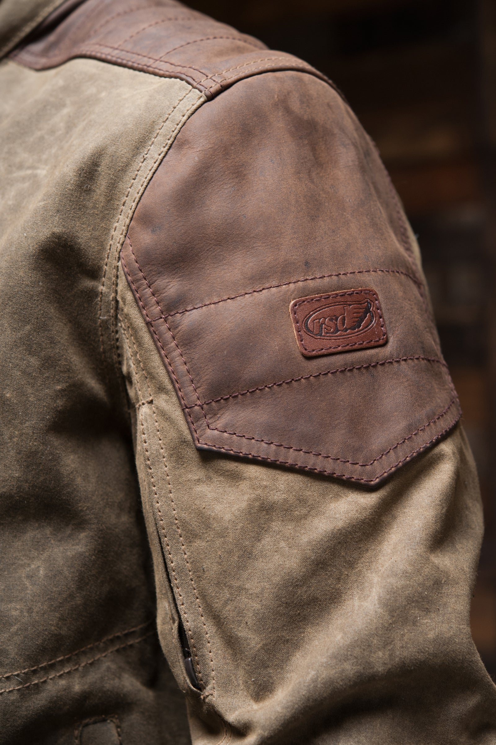 roland sands waxed cotton jacket
