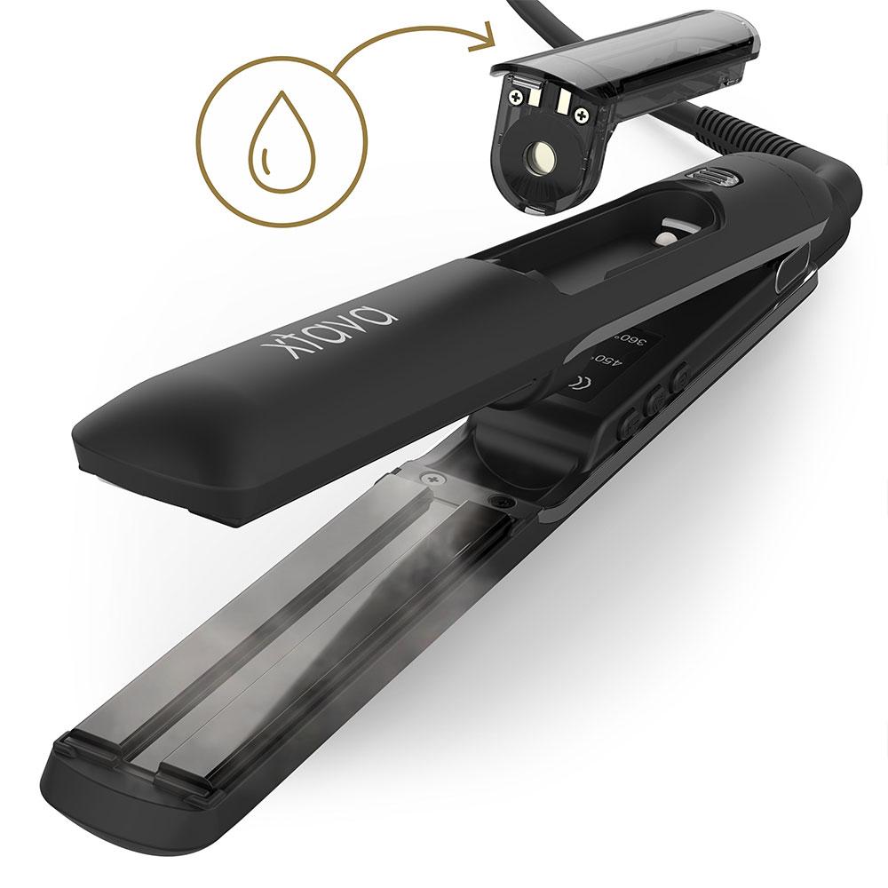 Ceramic hair straighteners with steam фото 106