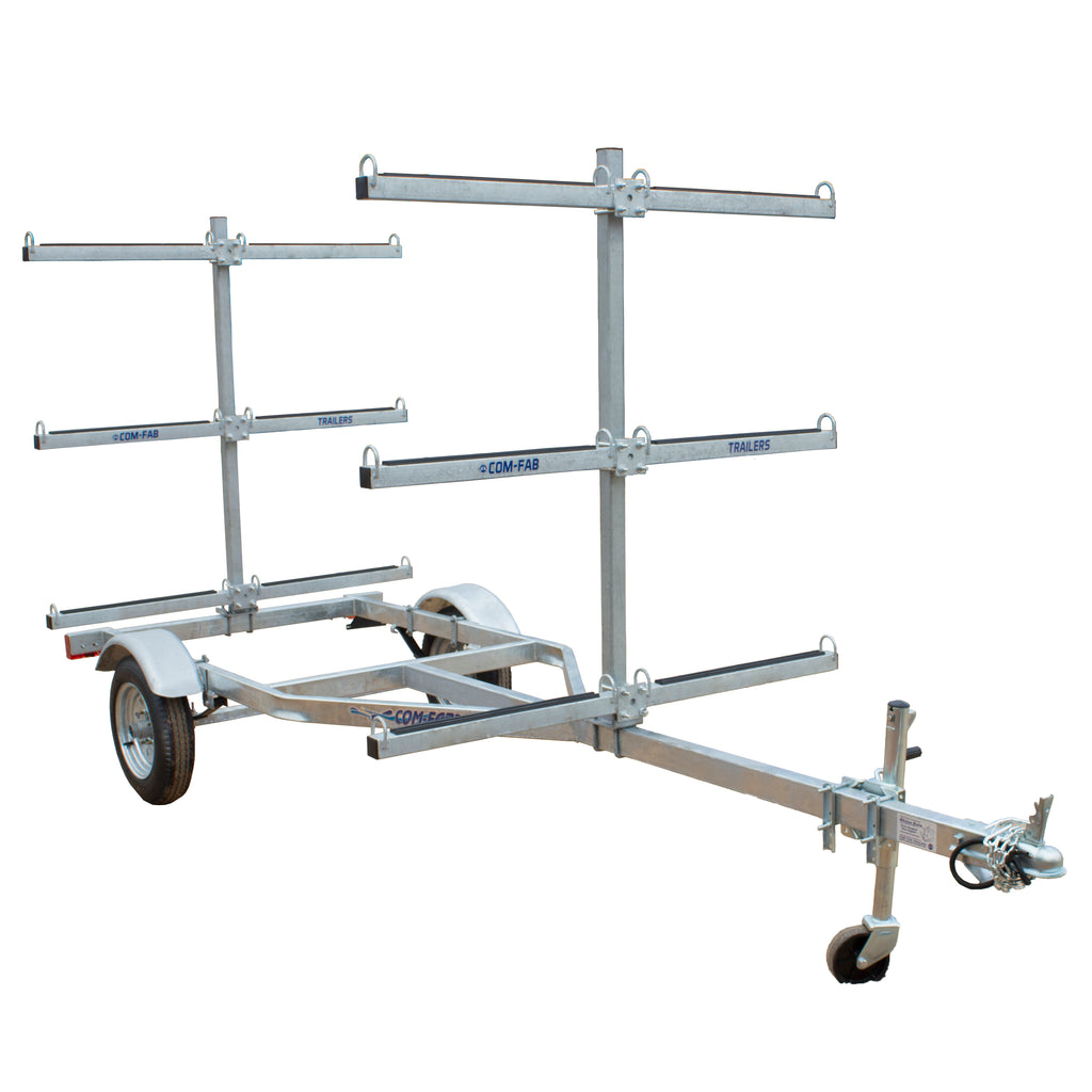 6 Capacity Canoe/Kayak Trailer – Com-Fab