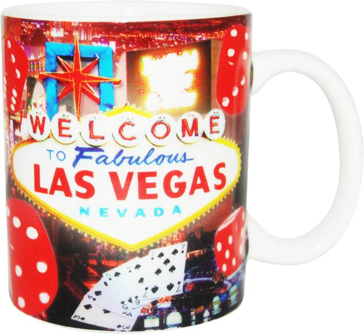  Aeisage Las Vegas Mug Glass Tea Cup American Souvenirs Las Vegas  Nevada City Mugs Gifts LV Golden Skyline Coffee Cup 11 Ounce : Home &  Kitchen