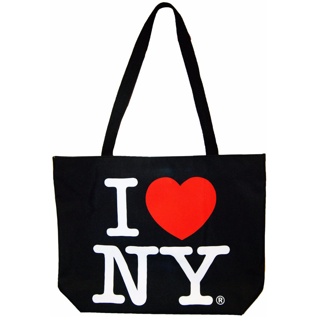 I Love New York Black and White Large Tote Bag – CityDreamShop