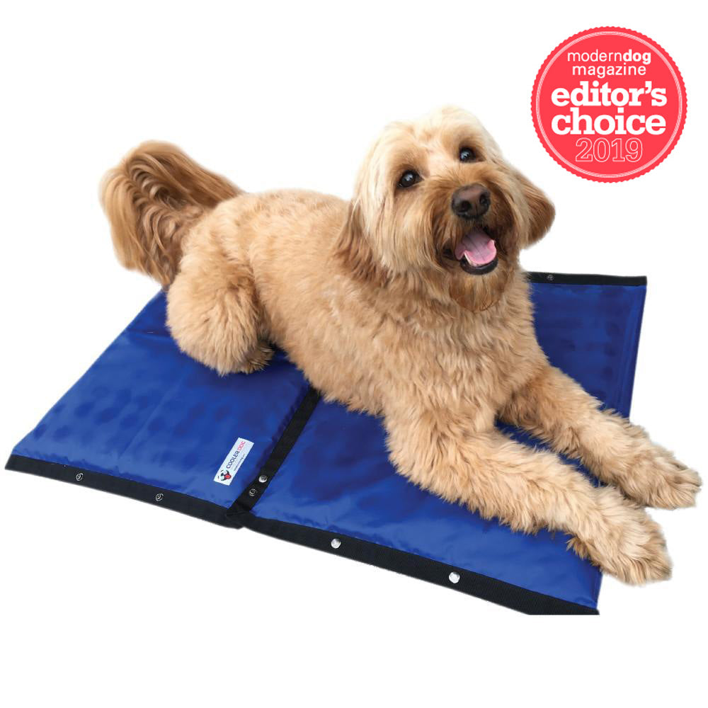 cooling mat for a dog