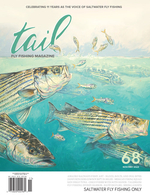 Back issues of Tail Fly Fishing Magazine, the only saltwater fly