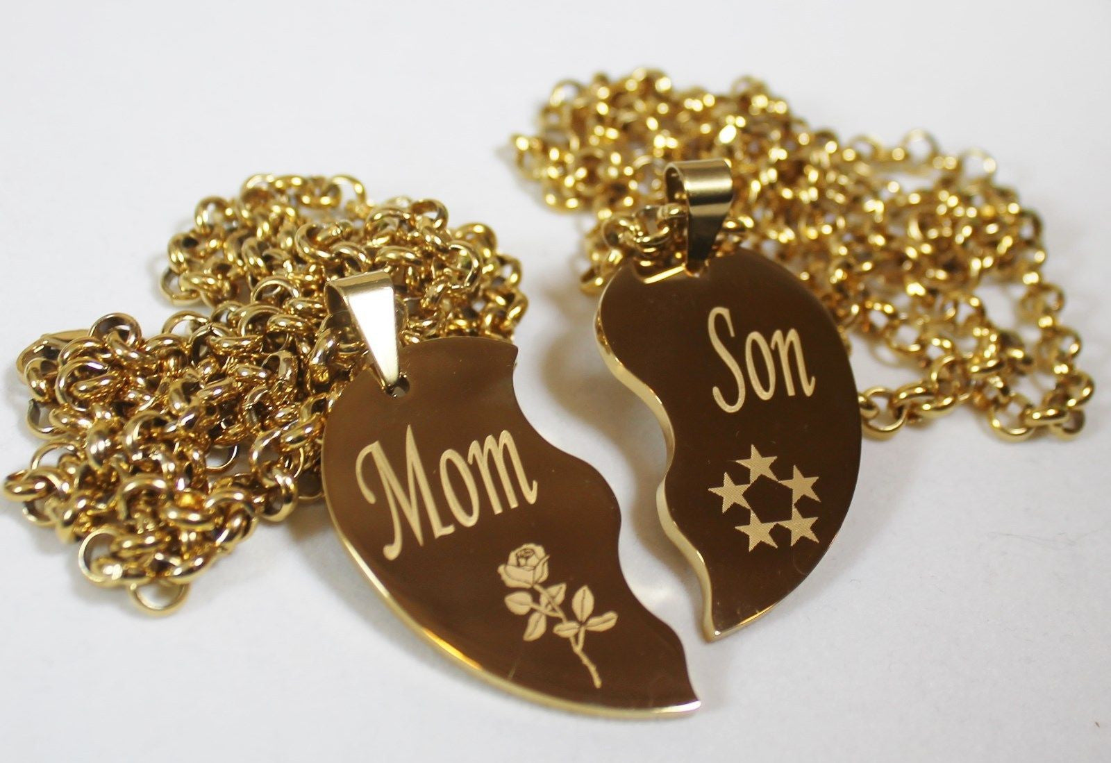 Rakva Mother Son Necklace, Birthday Gifts For Mom From Son, Necklace For Mom  Zircon Silver Pendant Set Price in India - Buy Rakva Mother Son Necklace,  Birthday Gifts For Mom From Son,