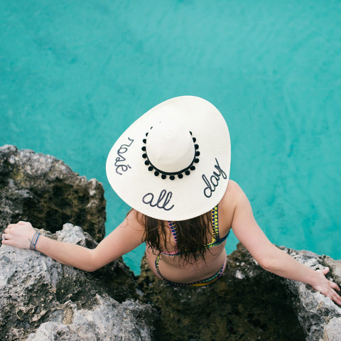 Rosé All Day Women's Floppy Sun Hat