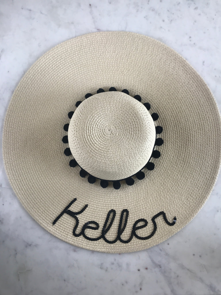 Sample - Natural Floppy Hat with Keller