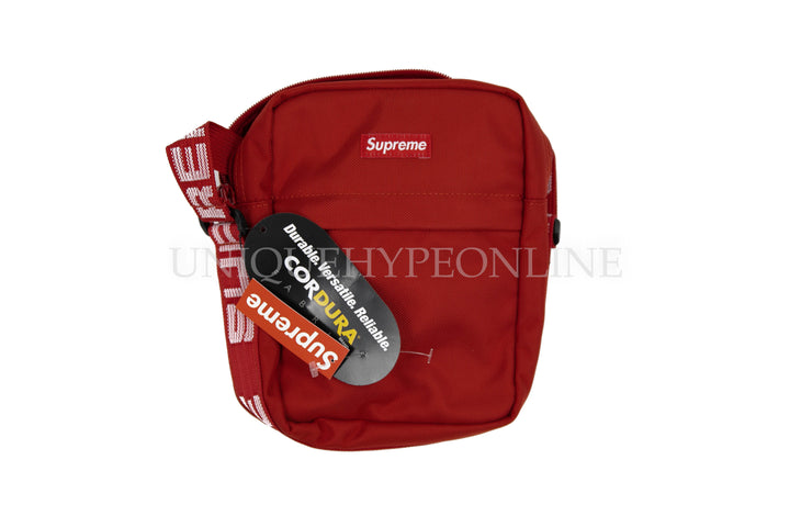 supreme shoulder bag ss18 red