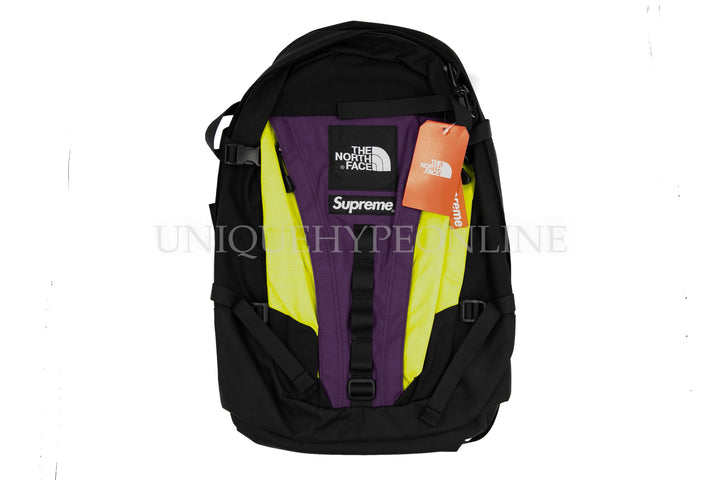supreme the north face expedition backpack sulphur
