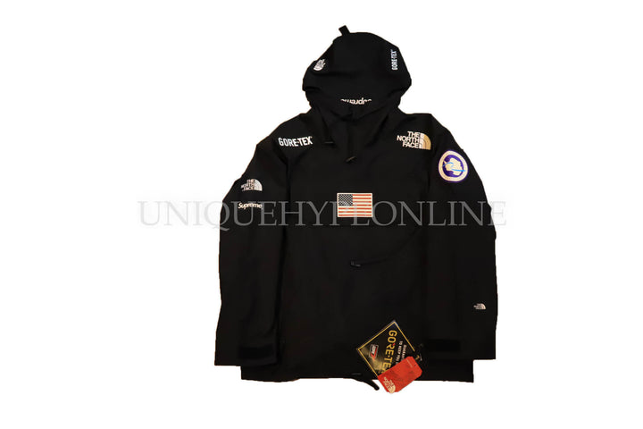 supreme the north face trans antarctica expedition pullover jacket black