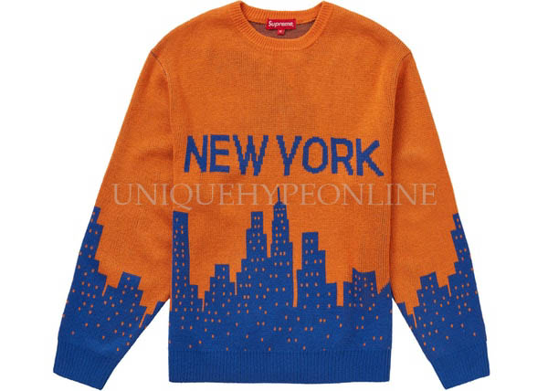 supreme 20ss New York sweater ニット/セーター トップス メンズ 販売