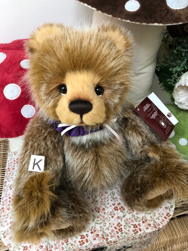 Pashmina Charlie Bears Secrets Collection Plush Collectable Teddy Bear ...
