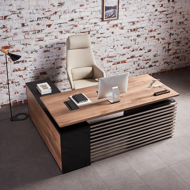 wood desk executive