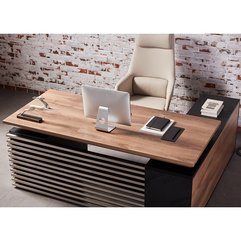 PHOENIX Sit & Stand Electric Lift Executive Desk with Left Return –  Modern Furniture