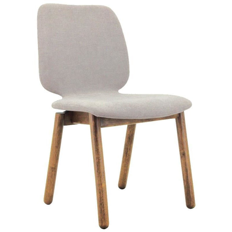 Missie Dining Chair - Cocoa + Light Grey | Modern Furniture Melbourne