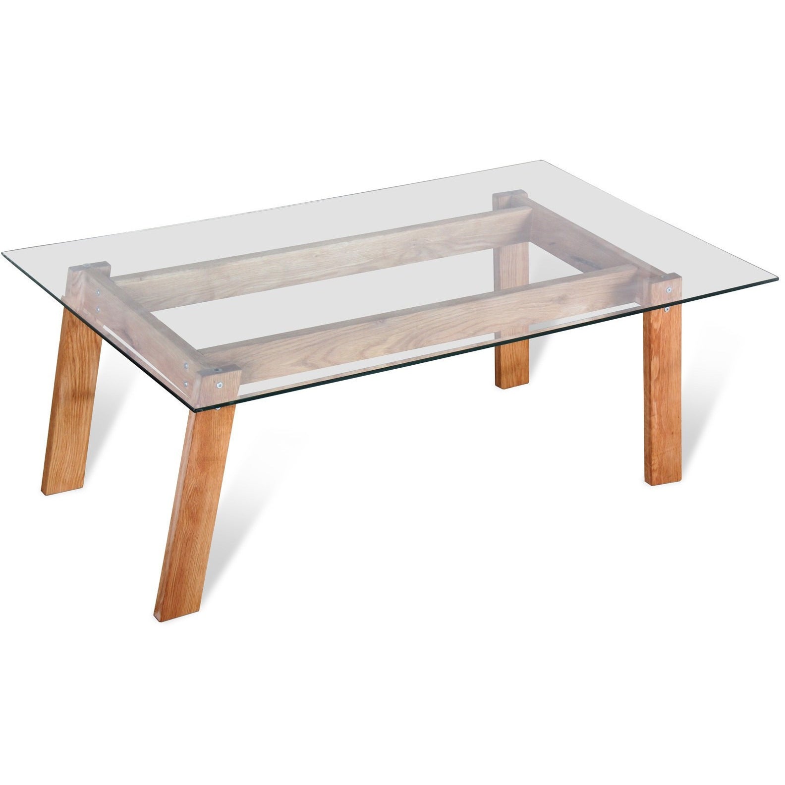 Marvel Glass And Wood Coffee Table Living Room Furniture