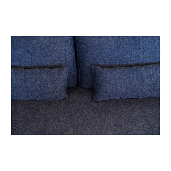 CARMEL 3 Seater Sofa Bed - Blue Living Room Furniture,Lounges,Sofa Beds ...