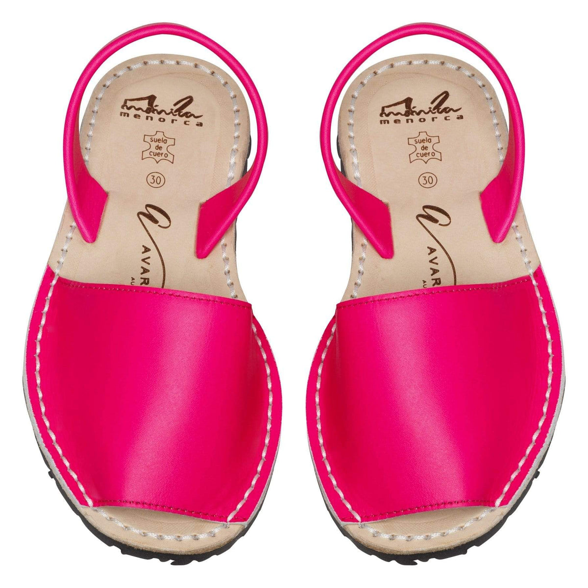 Neon Pink - Beautiful and authentic Menorcan Sandals - Avarcas Australia