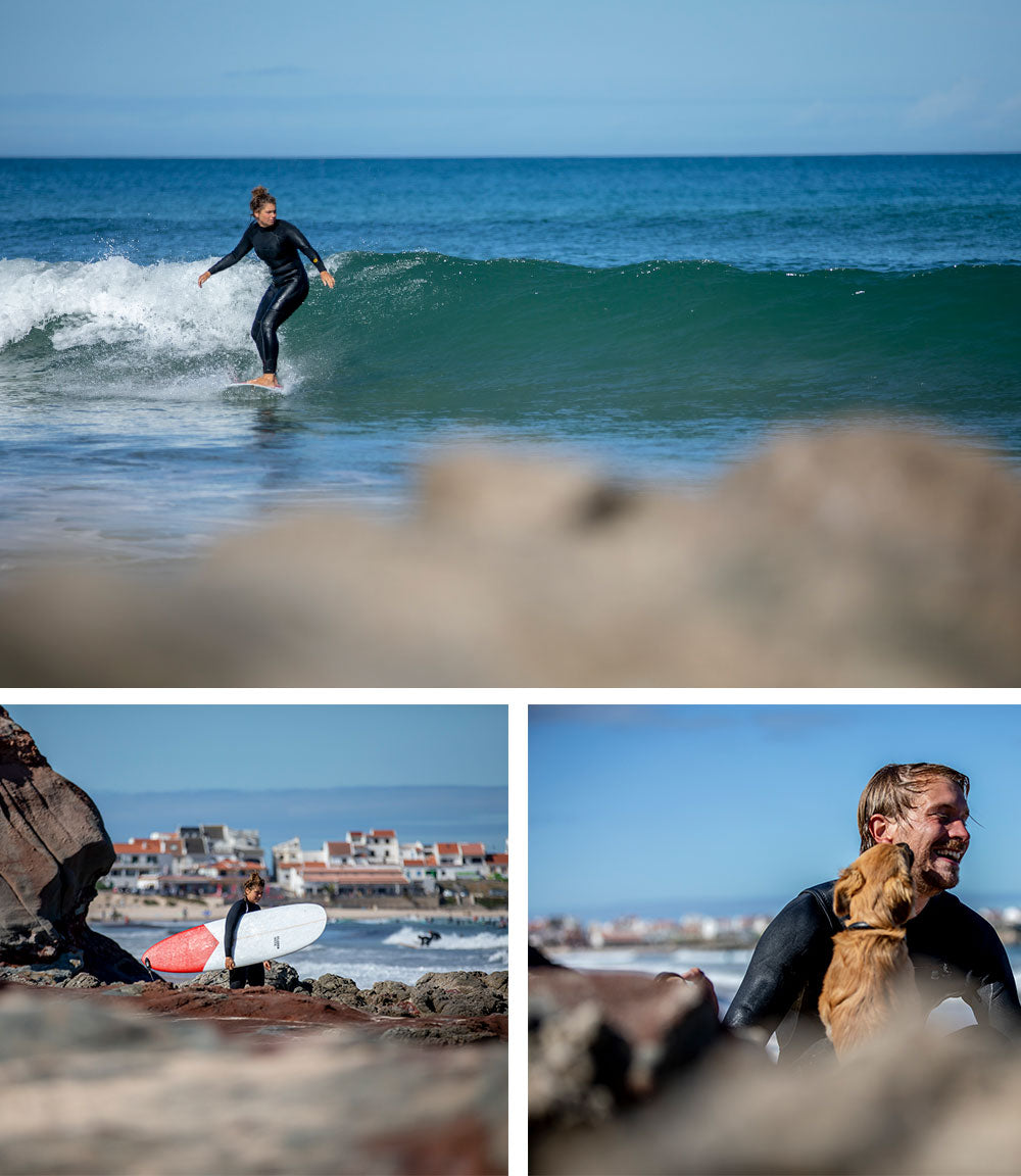 Gründen und Meer Markenworkshop Baleal Lagide Surfspot Peniche