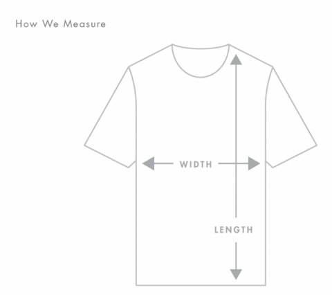 maple t-shirt size guide