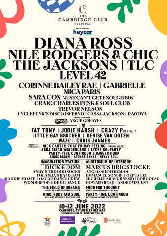 Cambridge Club Festival Line Up 2022