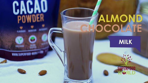 Almond Chocolate Milk - Superfood World