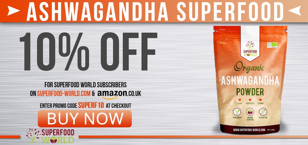 Buy Organic Superfood Ashwagandha