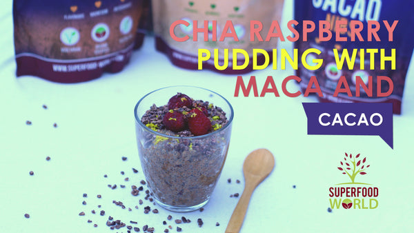 Superfood World Chia Cacao Raspberry Pudding Recipe