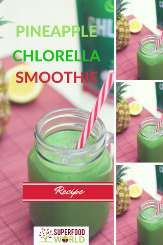 Pineapple Chlorella Smoothie