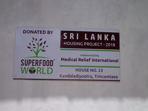 Superfood World House Plaque - Superfoods