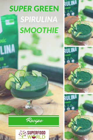 Super Green Spirulina Smoothie