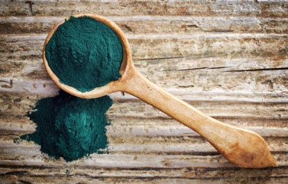 cooking with spirulina