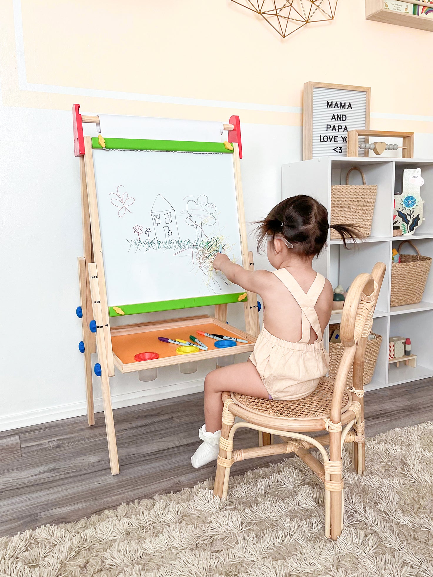Get Your Little Picasso Ready with Tiny Land's Drawing Easel!