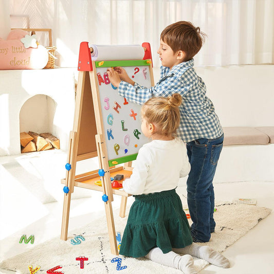 TOYANDONA Mini Toys Wood Trim Tabletop Miniatures Arts & Crafts easels  Miniature Toys Mini Accessories Kids Easel Painting Easel for Kids Desk  Easel
