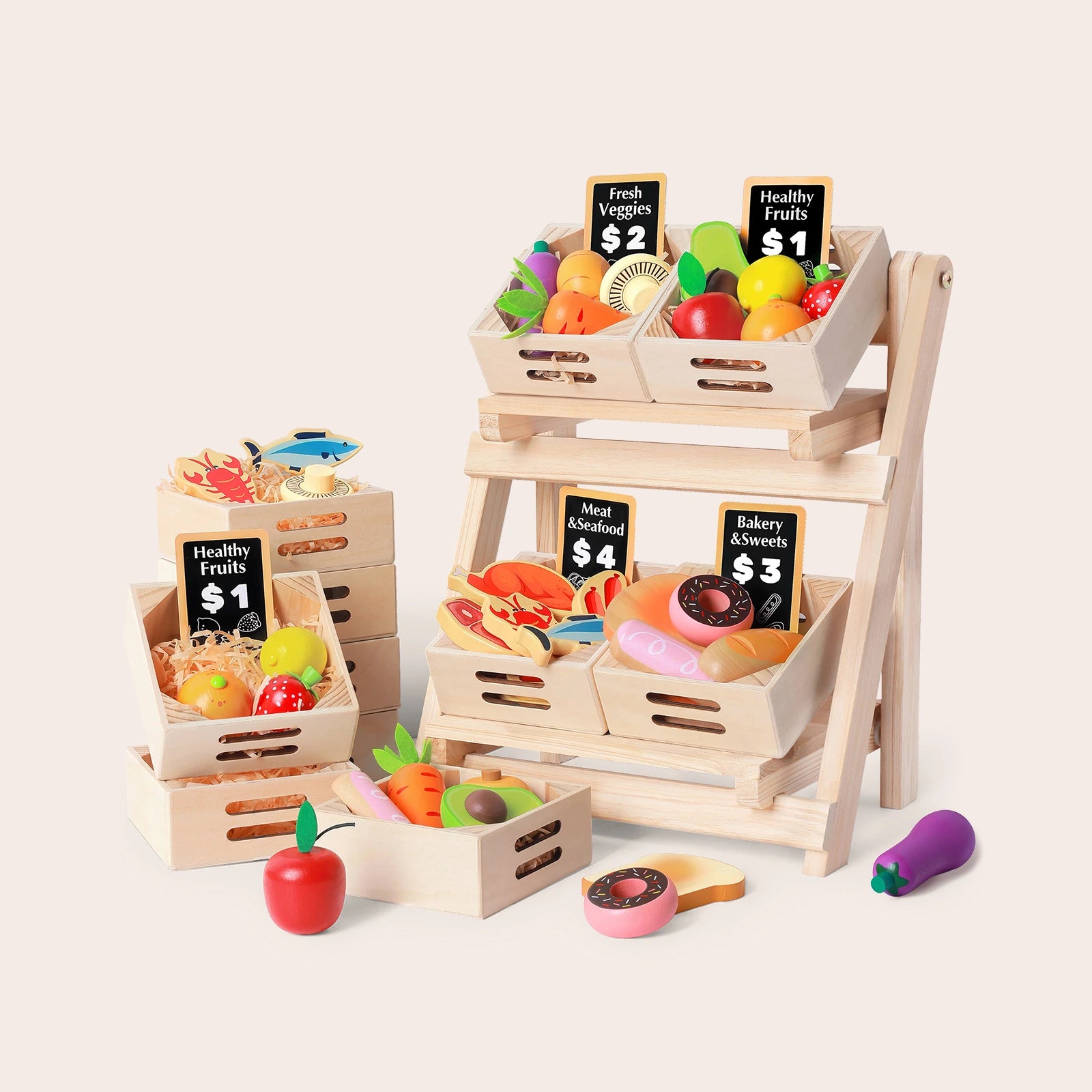 Tiny Land® Trendy Play Kitchen - Montessori Organizer's Paradise, Tiny  Land Offical Store®