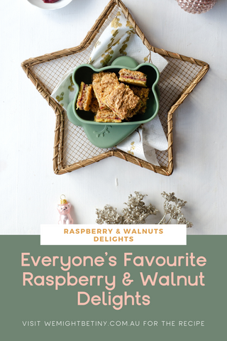 Everyone’s Favourite Raspberry & Walnut Delights